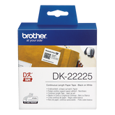 Brother Black On White Paper Roll 38mm x 30m - DK22225